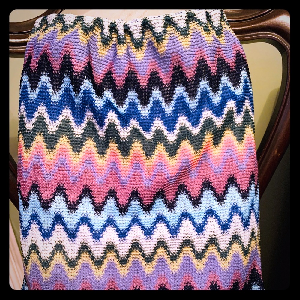 Strapless top multicolored Venus